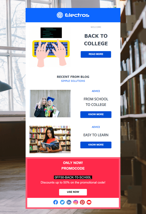 how to get college email back