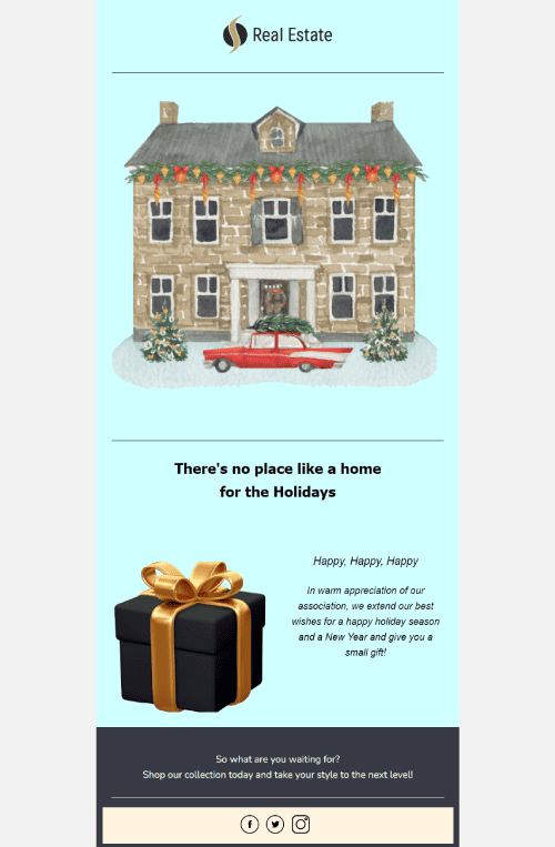 taste of home email templates (free) | engagebay... Home For Holidays Email Templates (Free) | EngageBay